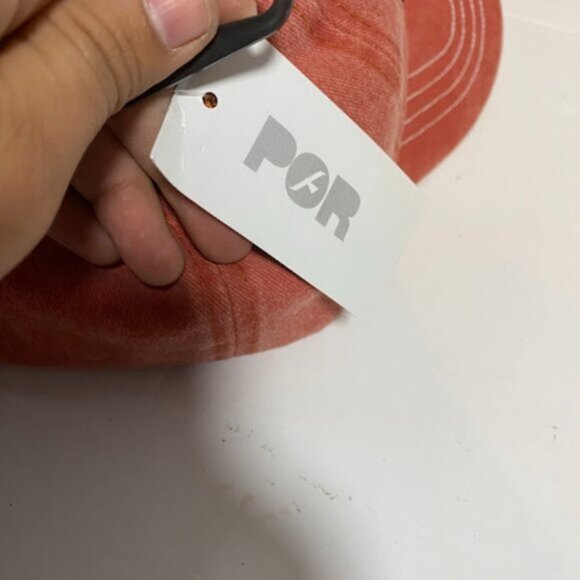 Portugal Lisboa Souvenir Distressed Orange Baseball Cap One Size NWT - Picture 4 of 11